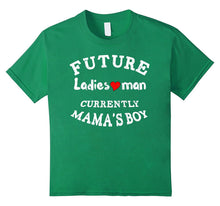 Future Ladies Man Currently Mama's Boy Valentine's Day Shirt-Amazon