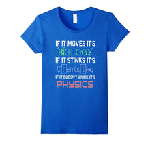 Funny BIOLOGY CHEMISTRY PHYSICS T-SHIRT Science Teacher-Amazon