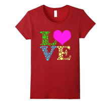 Valentines Day Shirts For Girls LOVE Heart Women-Amazon