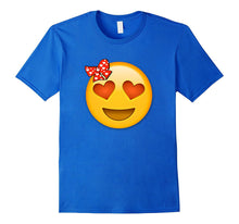 Emoji Shirt Heart Eyes Heart Bow Valentines Day Shirt Kids-Amazon