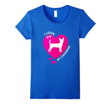 I Love My Chiweenie Chihuahua Dachshund T-Shirt Hot Dog-Amazon