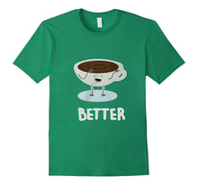 COFFEE &amp; DONUT BETTER TOGETHER- COUPLE VALENTINE T Shirt-Amazon