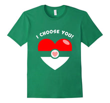 I Choose You Valentine's Video Game Parody T-Shirt-Amazon
