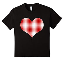 Red Heart Valentine's Day Shirt Women Girls Top-Amazon