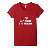 I AM MY OWN VALENTINE Valentine's Day T-Shirt Singles Dating-Amazon