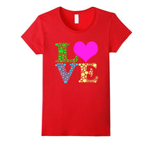 Valentines Day Shirts For Girls LOVE Heart Women-Amazon