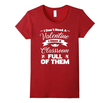 Teacher Valentines Day TShirt Funny Class School Gift Unisex-Amazon