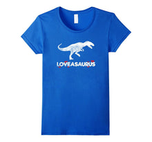 Loveasaurus Dinosaur Heart Valentines Day T-Shirt Boys Girls-Amazon
