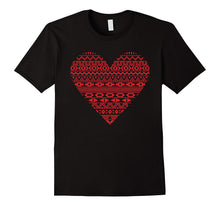 Red Heart Cool Valentine's Day T-Shirt-Amazon