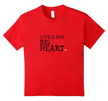 Kids Little Boy. Big Heart.  T-Shirt.  Valentine Or Anytime Shirt-Amazon