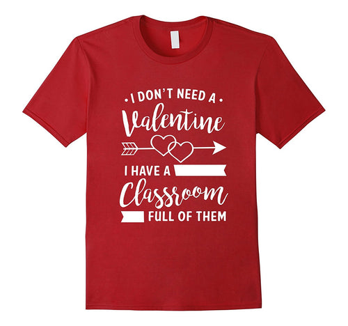 Teacher Valentine's Day Shirt  Funny Classroom School Gift-Amazon