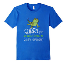 FUNNY BEARDED DRAGON T-SHIRT ATE HOMEWORK Student School-Amazon