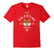 Valentine's Day Shiba Inu Tee-Amazon
