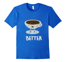 COFFEE &amp; DONUT BETTER TOGETHER- COUPLE VALENTINE T Shirt-Amazon
