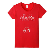 Women's My Tiny VALENTINES Twins Mom Pregnancy T Shirt-Amazon