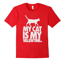 My Cat Is My Valentine T-Shirt-Amazon