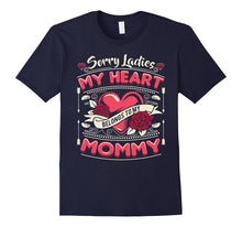 Sorry Ladies My Heart Belongs To Mommy Valentines Day Shirt-Amazon