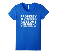 Property Of My Awesome Girlfriend T-Shirt-Amazon