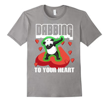 Cute Panda DABBING TO YOUR HEART Valentines Day Shirt Funny-Amazon