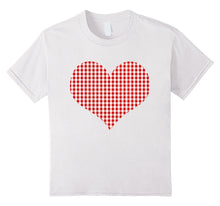 Red Heart Valentine's Day Shirt Women Girls Top-Amazon