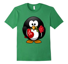 Valentine's Day Penguin T Shirt  Love Relationships Couples-Amazon