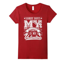 Sorry Boys My Daddy Is My Valentine - Valentines Day Shirt-Amazon