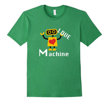 Cute Valentines Day T Shirt Love Machine Robot Gift for Boys-Amazon