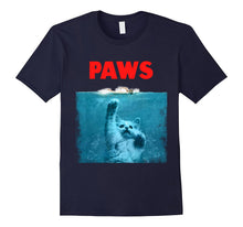 Paws Kitten Meow Parody Funny Tshirt Cat Lover Gifts-Amazon