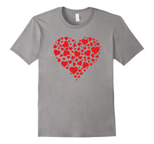 Red Hearts Valentine's Day T-Shirt Gift - Unisex-Amazon