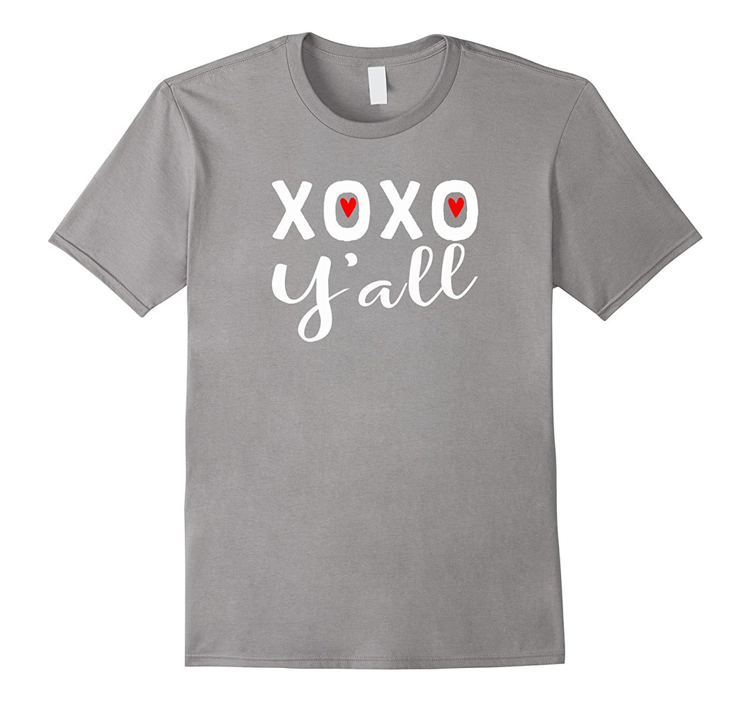 XOXO Y'all Valentine's Day Tshirt BOY GIRL MEN WOMEN-Amazon