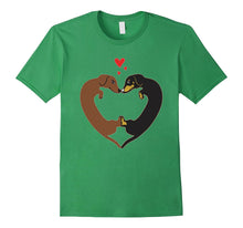 Dachshund Heart Shirt - Valentine's Day TShirt-Amazon