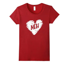 MEH Anti Valentines Day Candy Heart Sarcastic Expression tee-Amazon