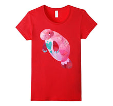 Valentines Day Shirt Cute Kids School Mom Teacher Manatee-Amazon