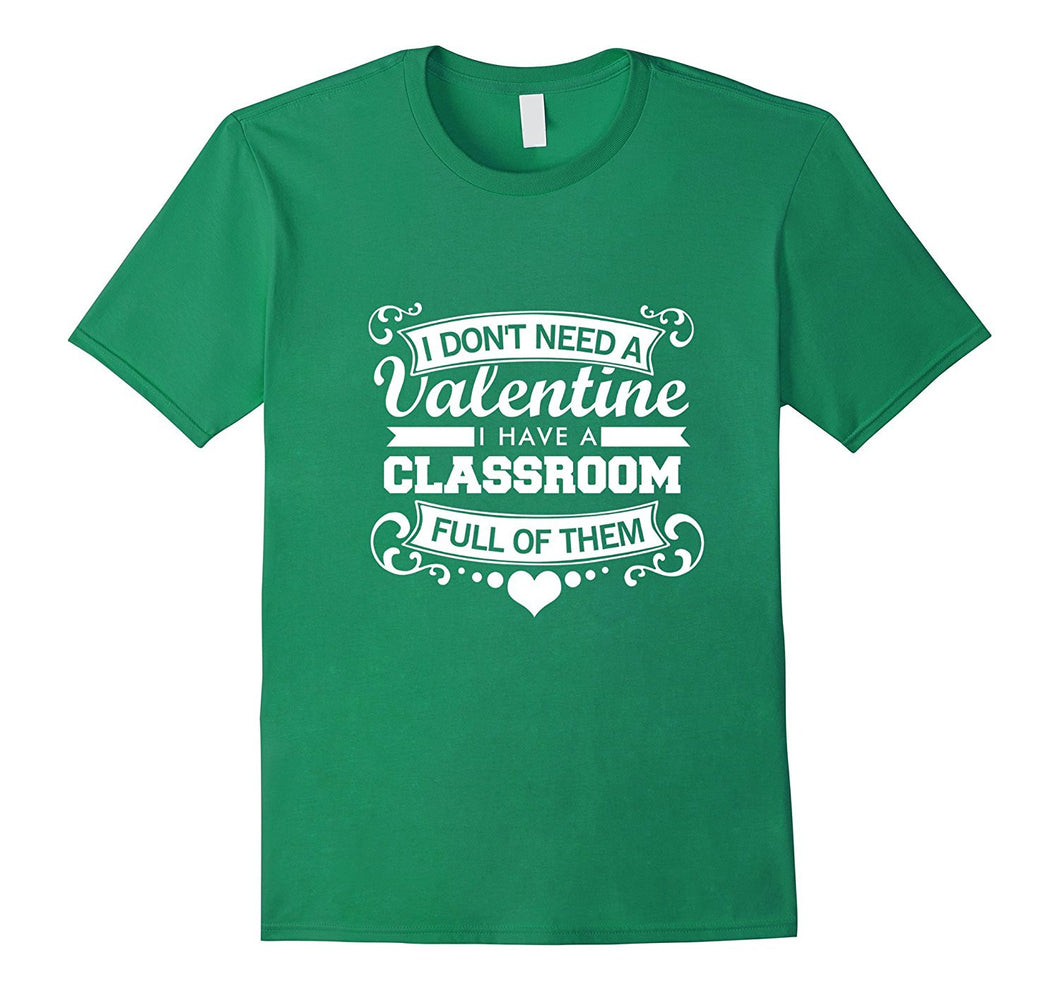 Teacher Valentines Day T-Shirt - Love Class School Gift-Amazon