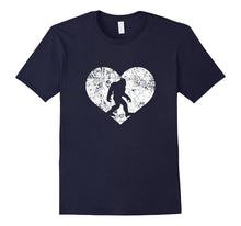 I Love Bigfoot Shirt  Funny Cute Sasquatch Yeti Heart Gift-Amazon