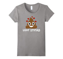 Valentines Day Shirt Kids Women Love Stinks Poop Emoji Funny-Amazon
