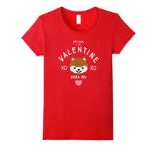 Valentine's Day Shiba Inu Tee-Amazon
