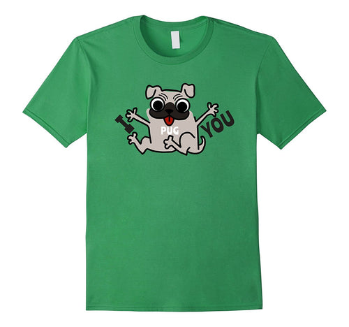 Pug Shirt I Pug You Cute Valentines Day-Amazon