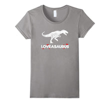 Loveasaurus Dinosaur Heart Valentines Day T-Shirt Boys Girls-Amazon