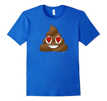 Poop Emoji Poop Face With Heart Eyes Valentines Day Shirt-Amazon