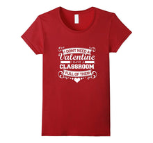 Teacher Valentines Day T-Shirt - Love Class School Gift-Amazon