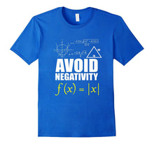 FUNNY AVOID NEGATIVITY T-SHIRT Math Nerd Geek Student Teach-Amazon