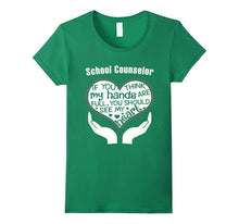 School Counselor Giving Heart T-shirt-Amazon