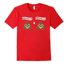Valentine's Day Shirt Poop Emoji Hugs and Kisses Kids Couple-Amazon