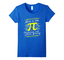 Funny Love is Like Pi T-shirt Geek Maths Couples Gift-Amazon
