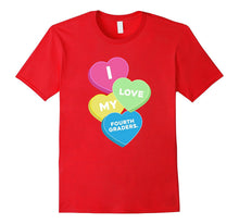 i love my fourth graders valentine day great gift t shirt-Amazon