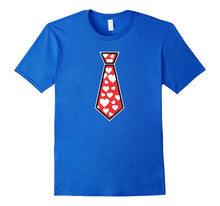 Valentines Day Tie Gift T Shirt Adults and Youth Sizes-Amazon