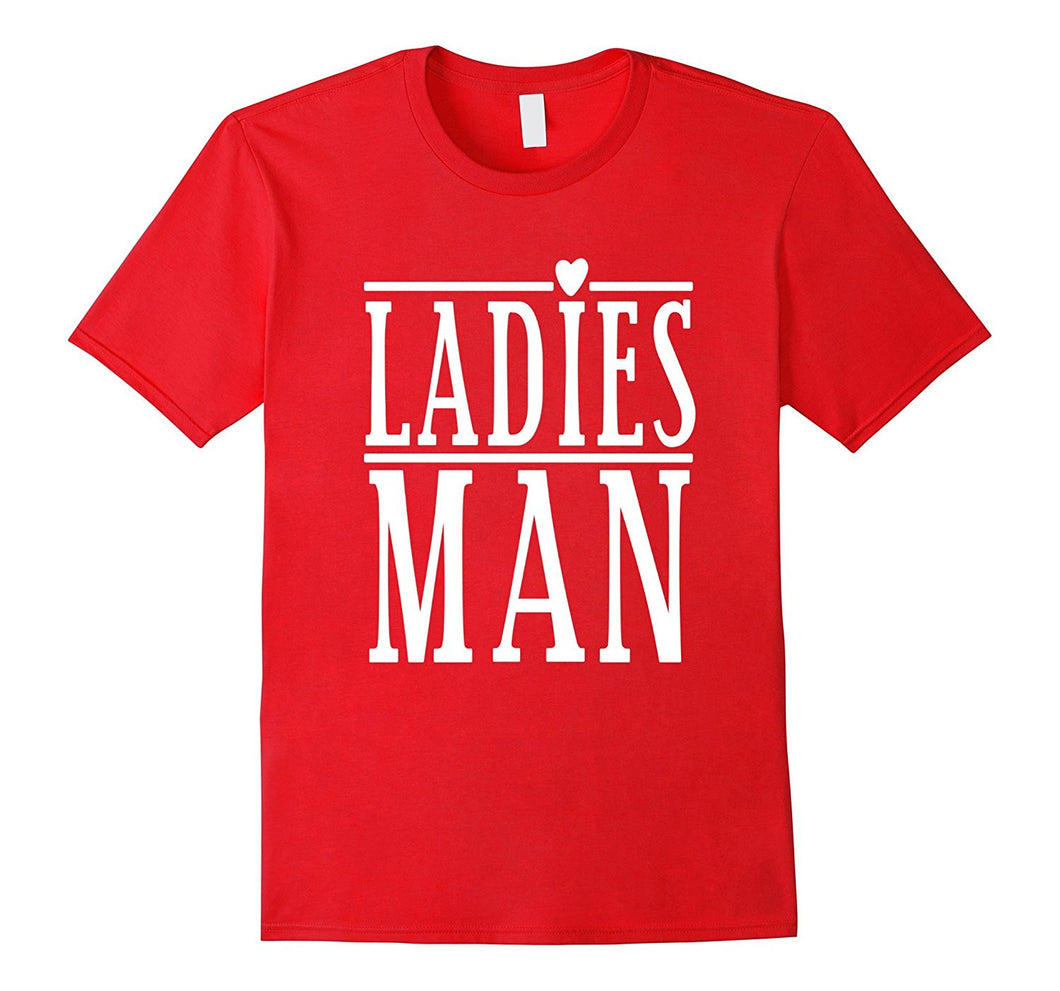 Ladies Man Valentine's Day Kids Boys T-Shirt-Amazon