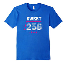 Square Root of 256 Sweet 16 Years Old 16th Birthday T-Shirt-Amazon