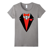 Valentine's Day Shirt For Boys Hearts Tuxedo Bow Tie Tee-Amazon